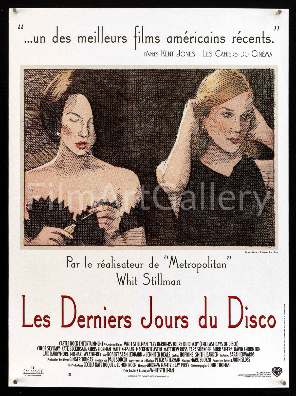 The Last Days of Disco Original Vintage Movie Poster