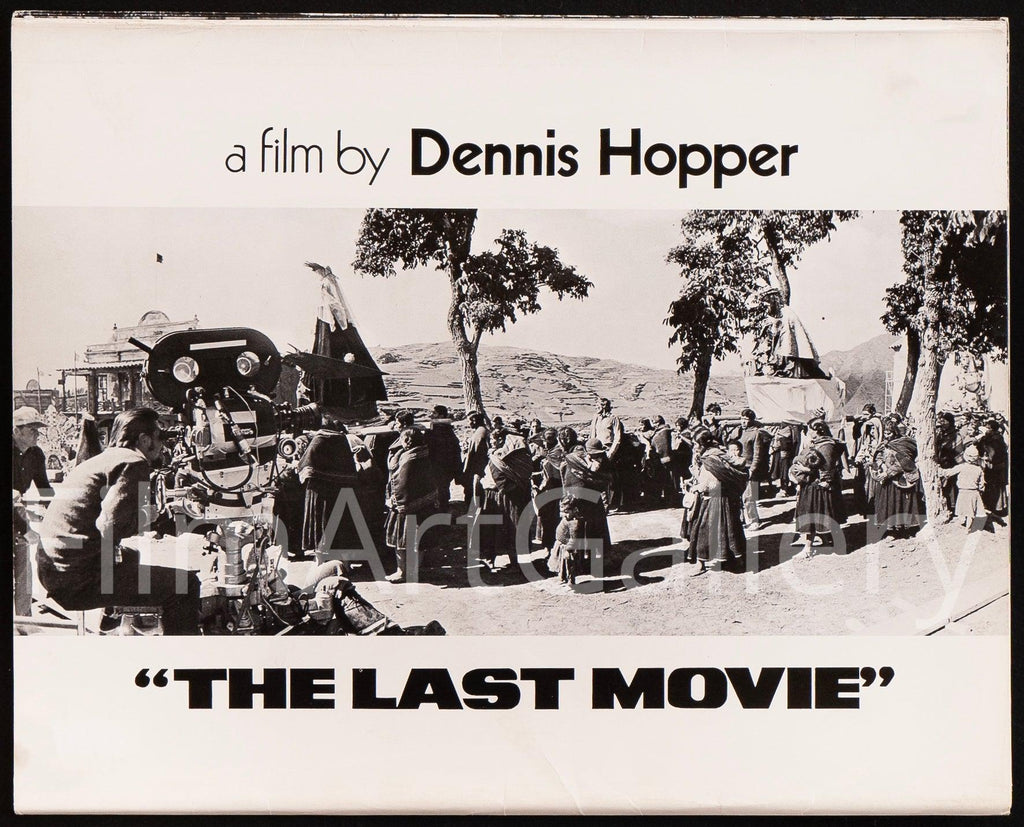 The Last Movie 14x120 Original Vintage Movie Poster