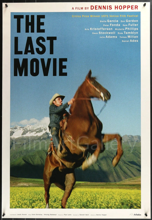 The Last Movie Original Vintage Movie Poster