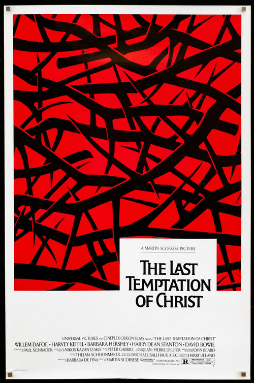 The Last Temptation of Christ Original Vintage Movie Poster