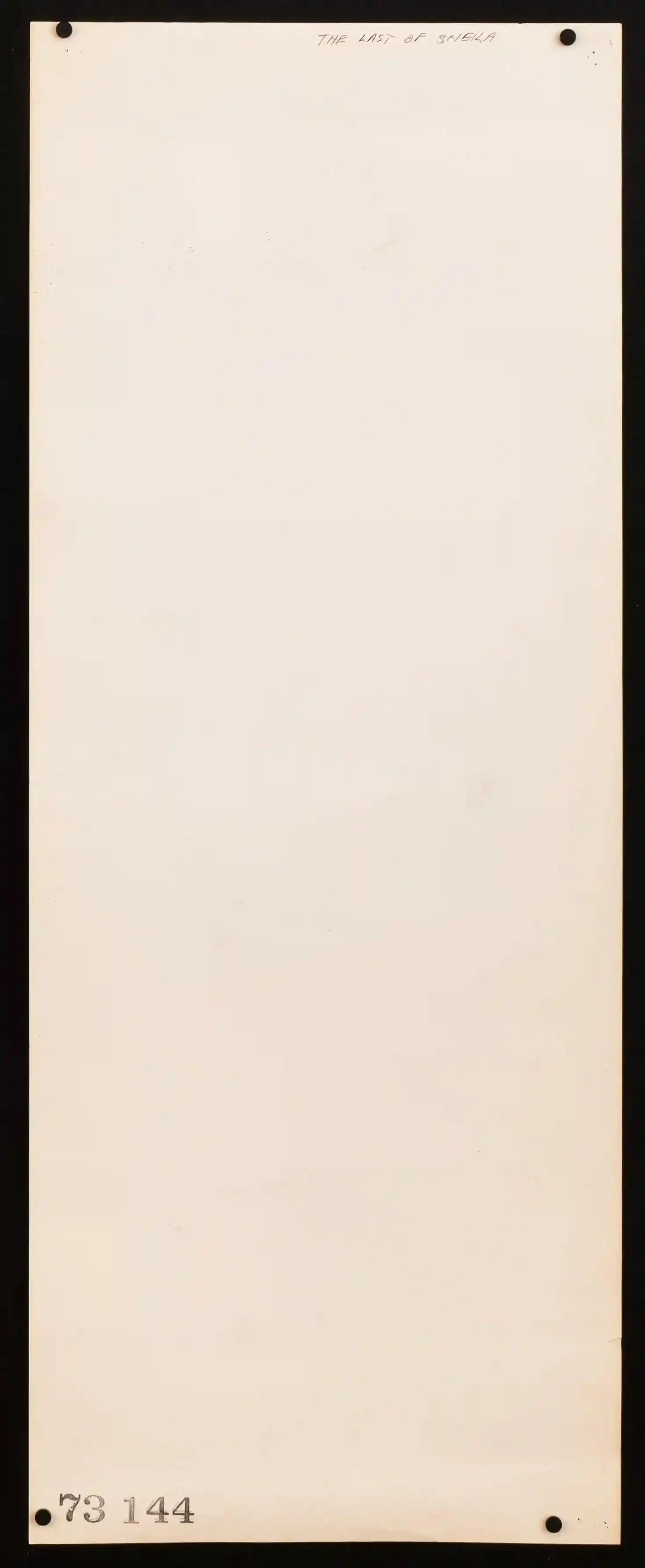The Last of Sheila Original Vintage Movie Poster