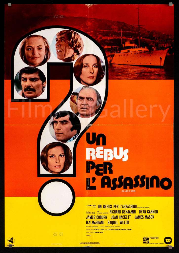 The Last of Sheila Original Vintage Movie Poster