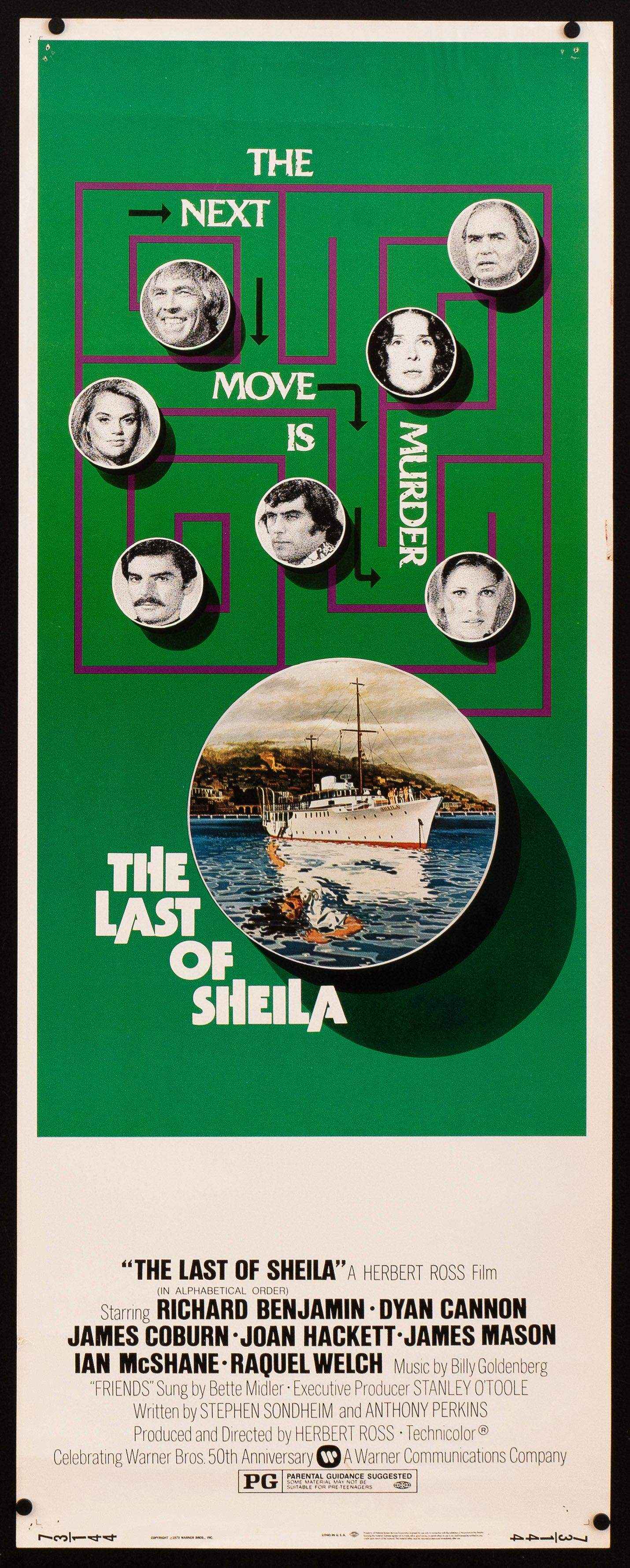 The Last of Sheila Original Vintage Movie Poster