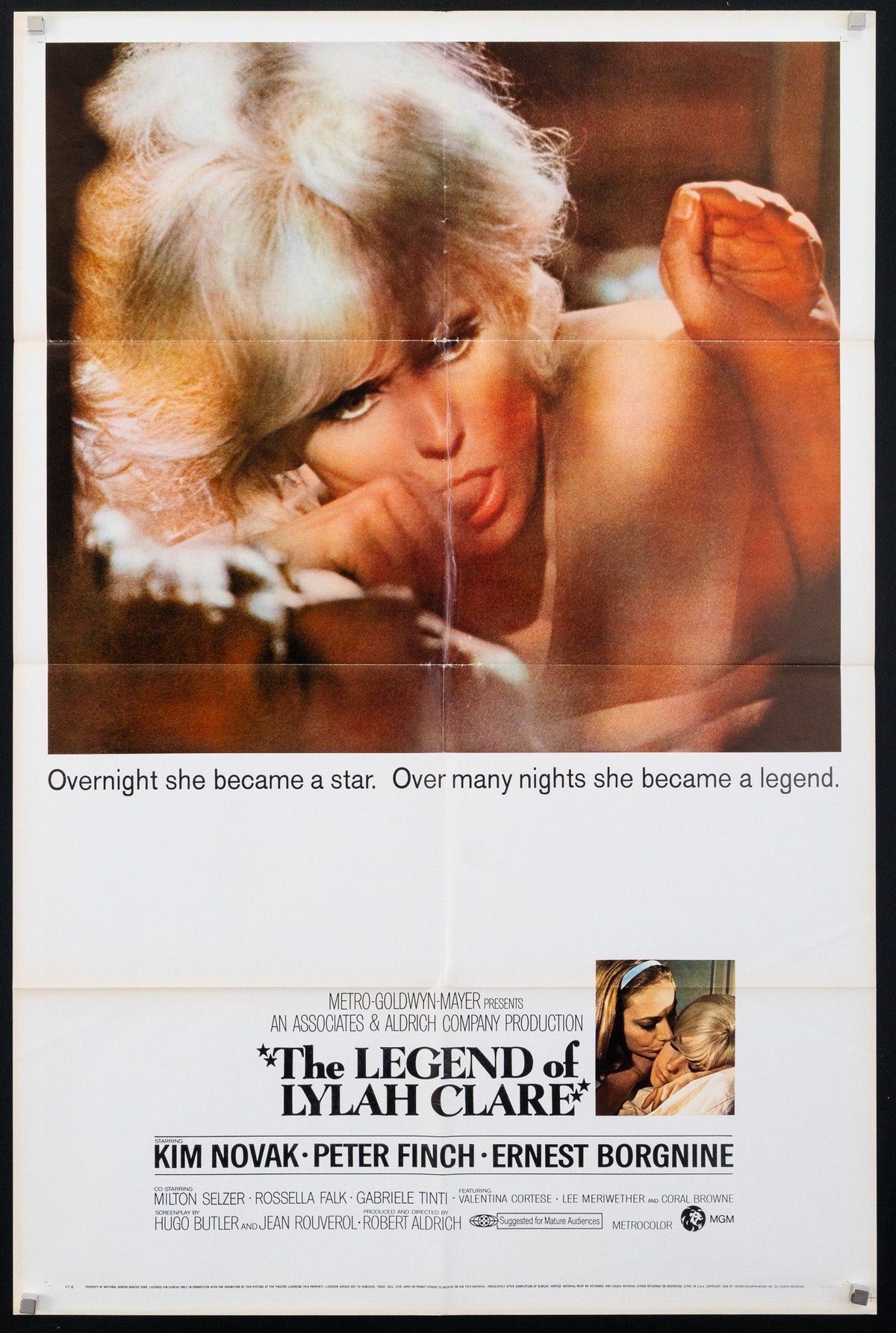 The Legend of Lylah Clare 1 Sheet (27x41) Original Vintage Movie Poster