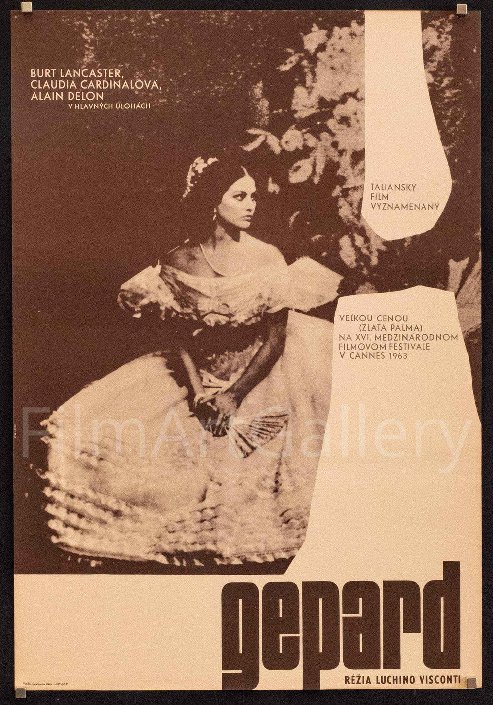 The Leopard (Il Gattopardo) Original Vintage Movie Poster