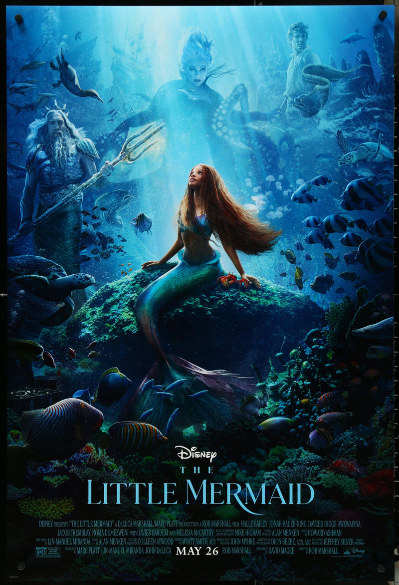 The Little Mermaid Movie Poster 2023 1 Sheet (27x41) - Film Art Gallery