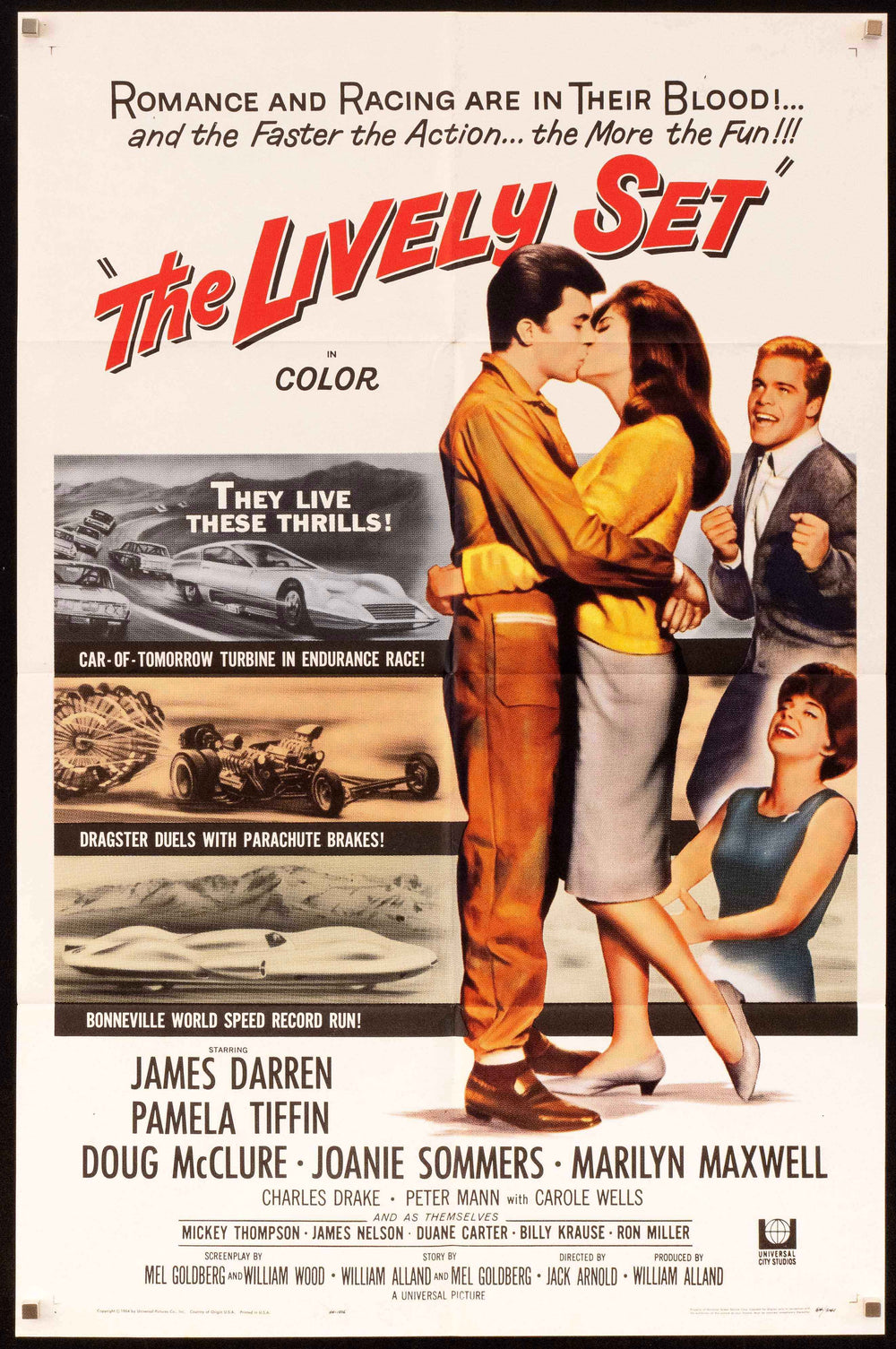 The Lively Set Original Vintage Movie Poster