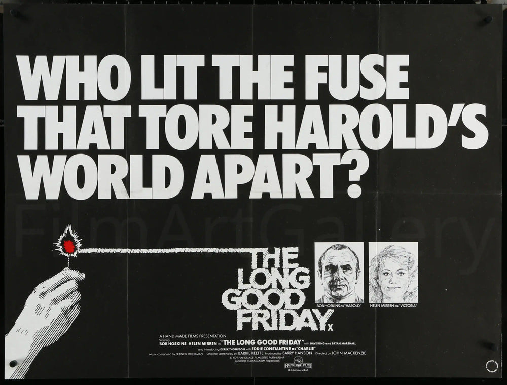 The Long Good Friday Original Vintage Movie Poster