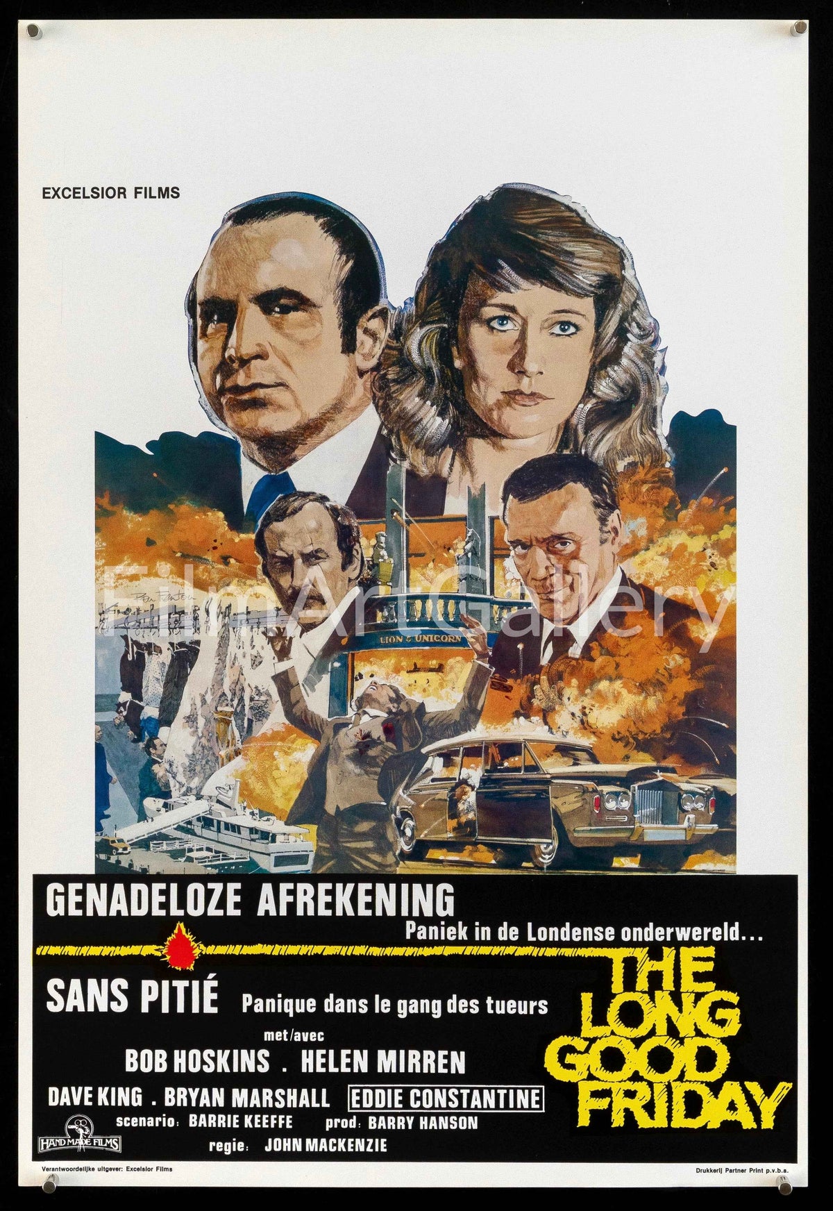 The Long Good Friday Original Vintage Movie Poster