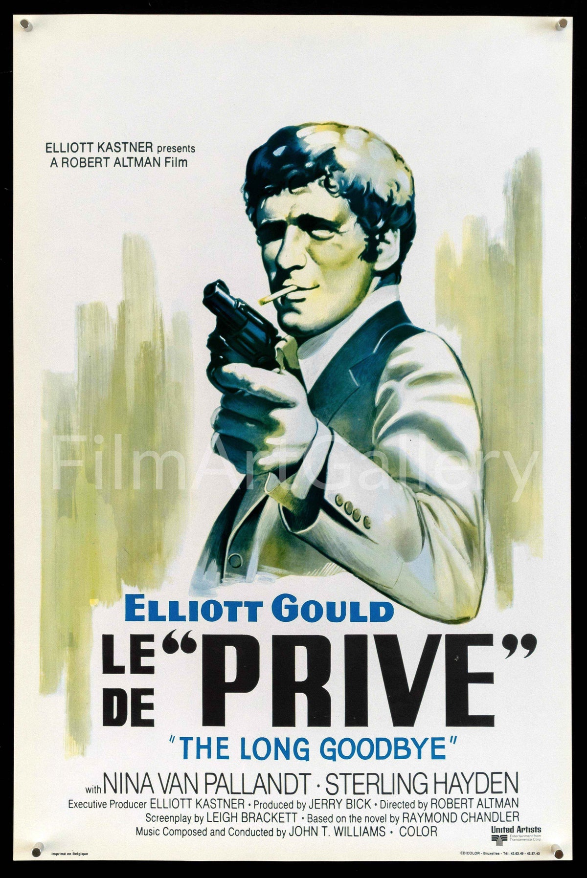The Long Goodbye (Le Prive) Original Vintage Movie Poster