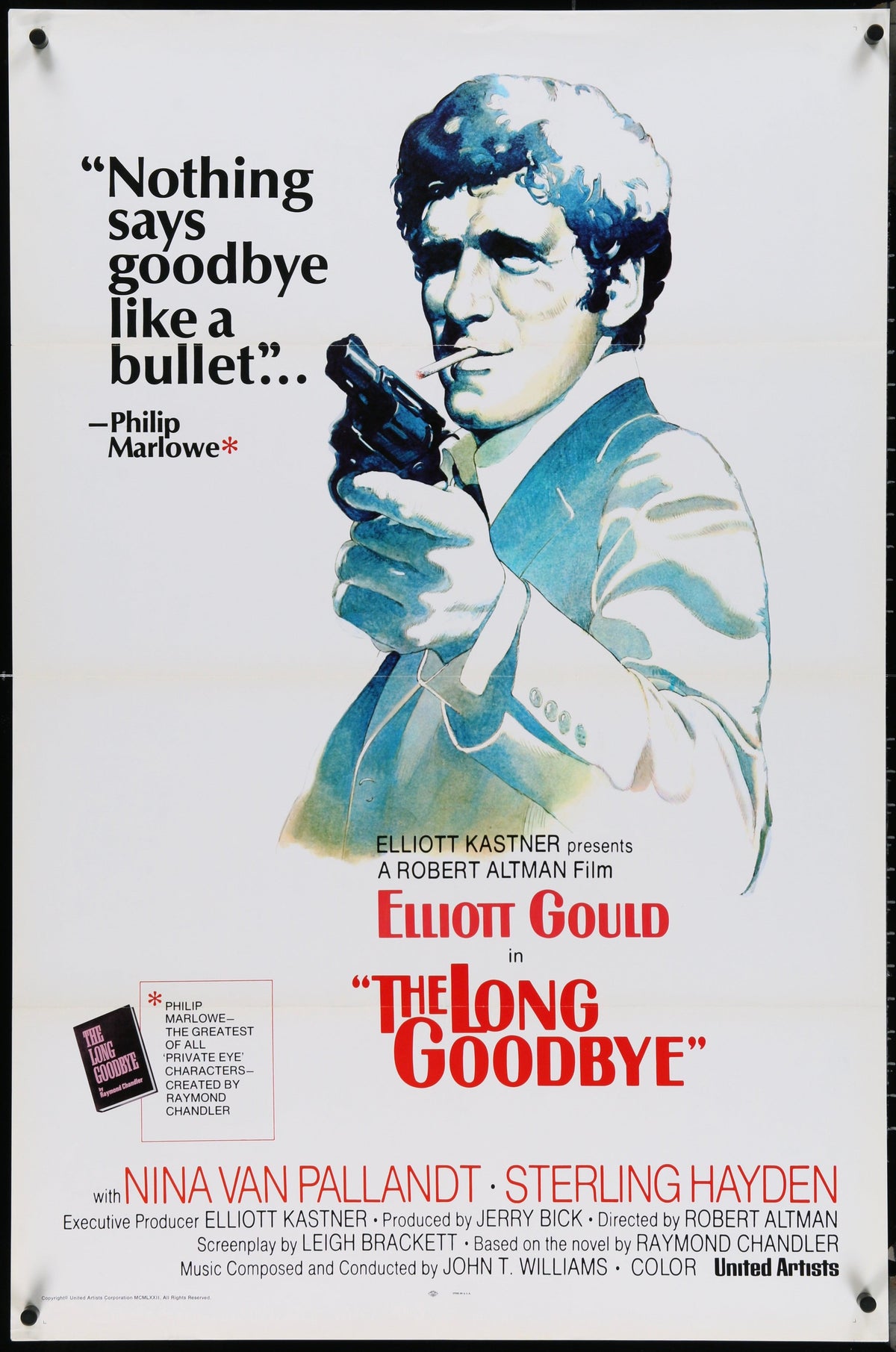 The Long Goodbye Original Vintage Movie Poster