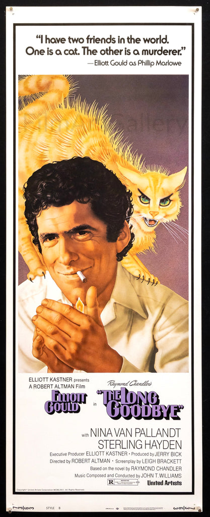 The Long Goodbye Original Vintage Movie Poster