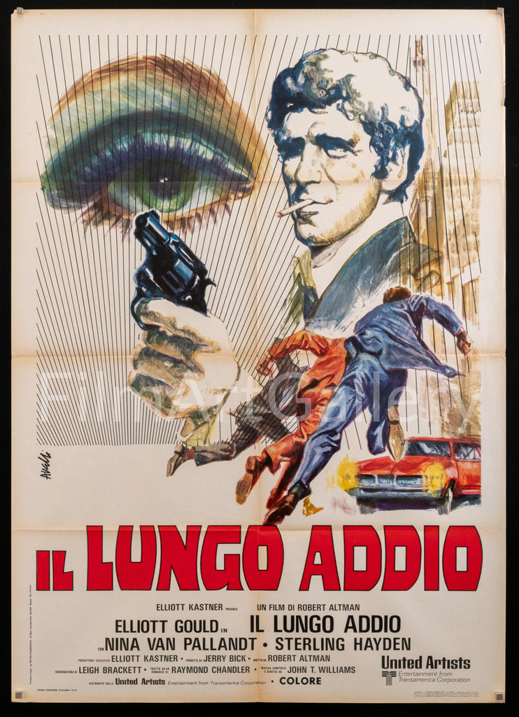 The Long Goodbye Original Vintage Movie Poster