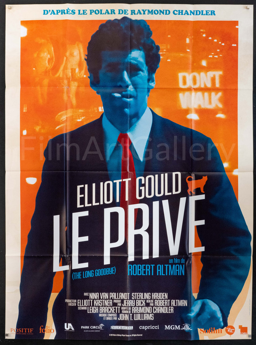 The Long Goodbye Original Vintage Movie Poster