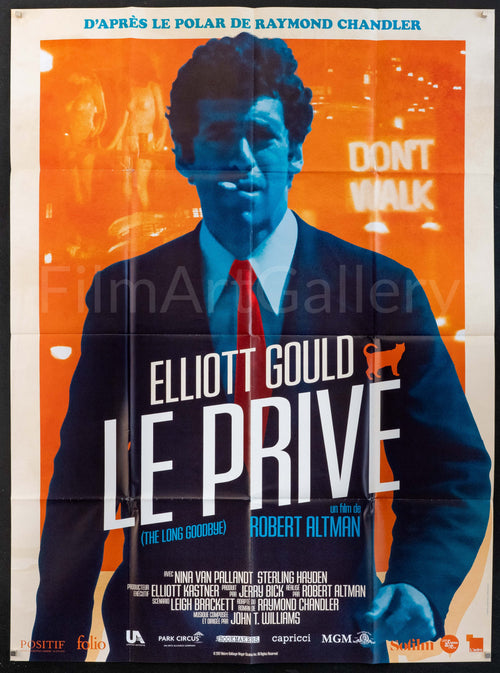 The Long Goodbye Original Vintage Movie Poster