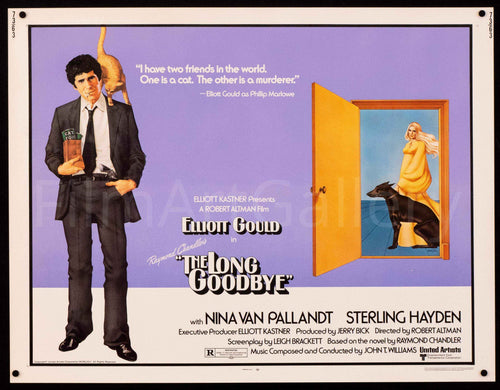 The Long Goodbye Original Vintage Movie Poster