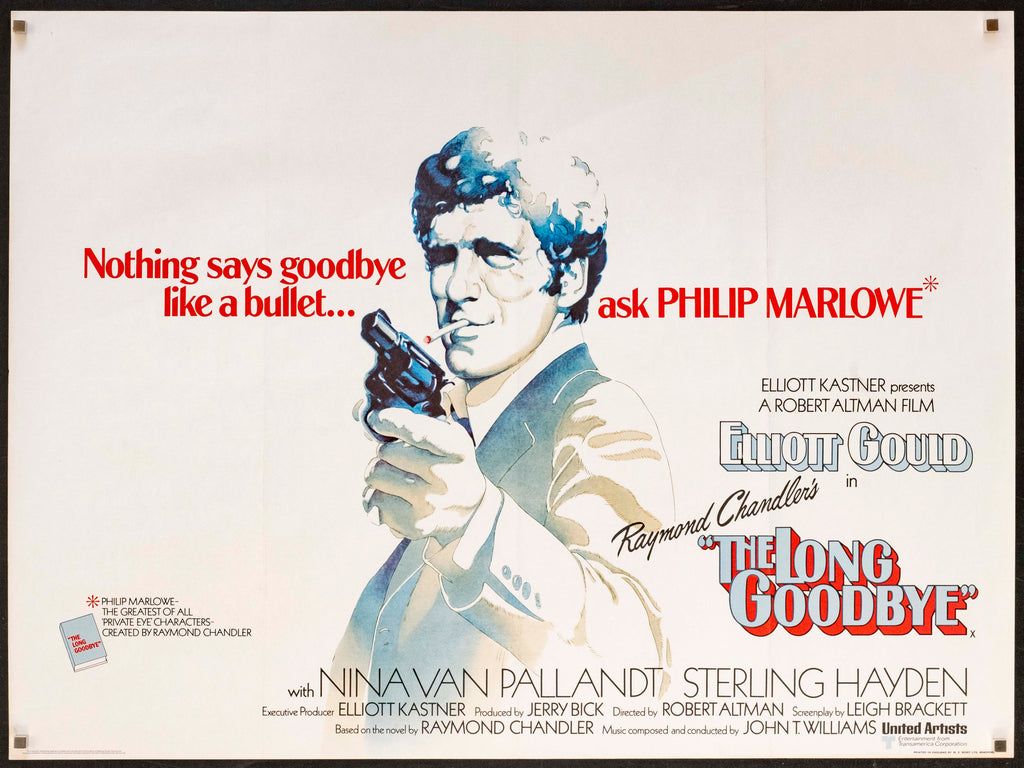 The Long Goodbye Original Vintage Movie Poster