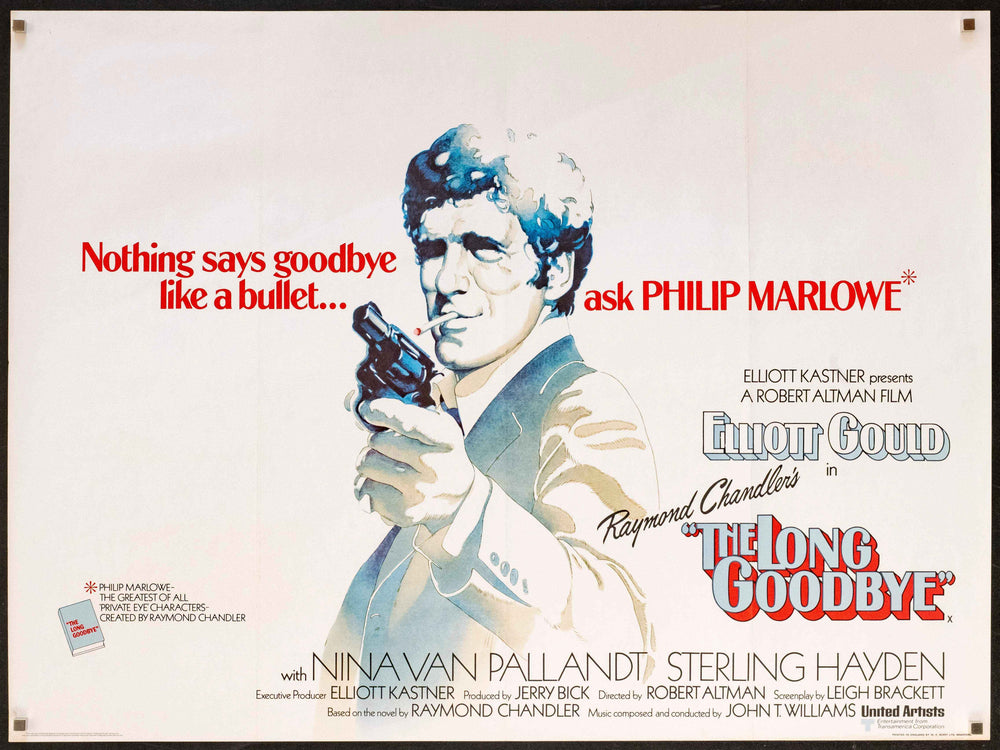 The Long Goodbye Original Vintage Movie Poster