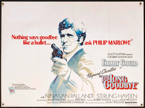The Long Goodbye Original Vintage Movie Poster