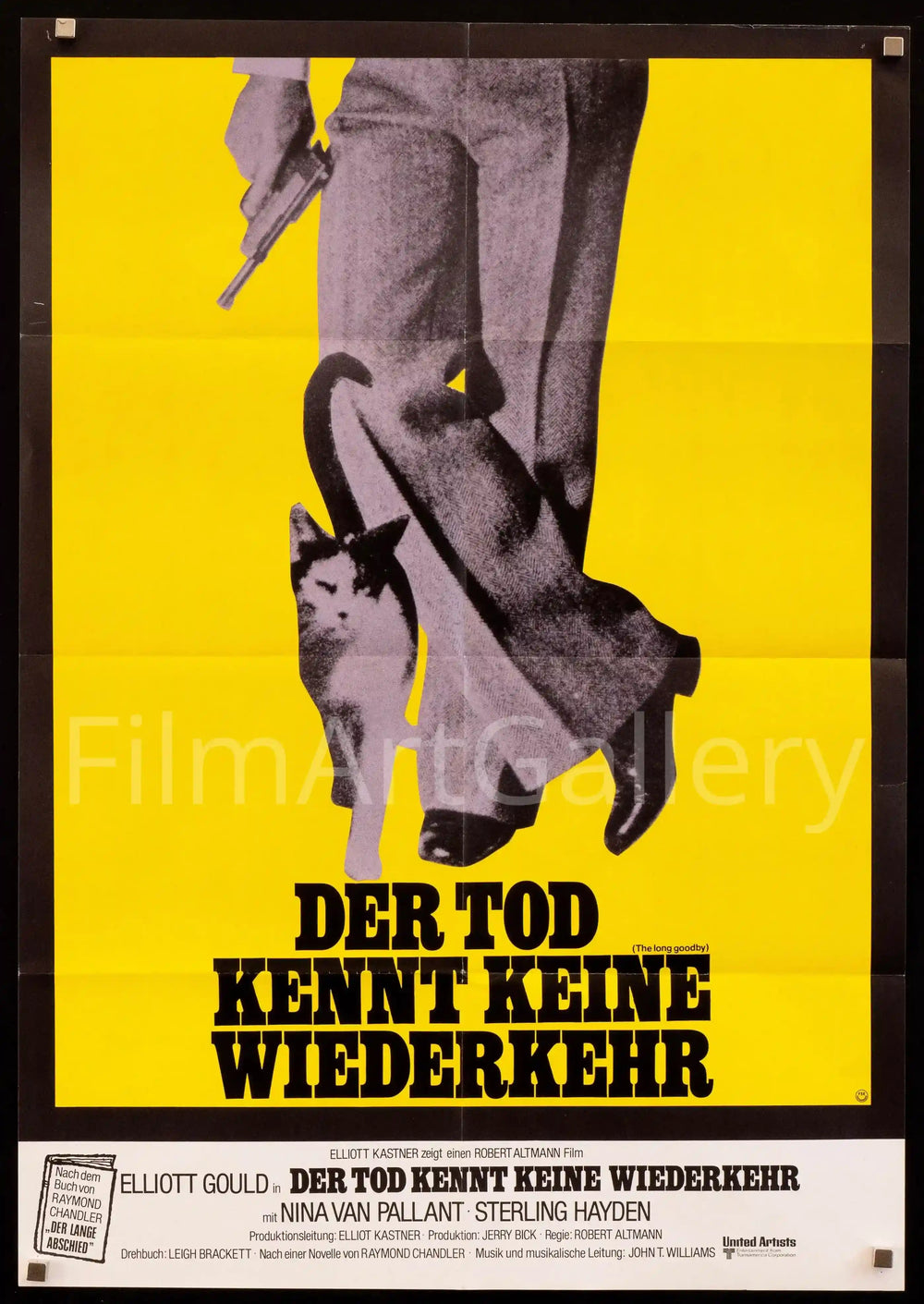 The Long Goodbye Original Vintage Movie Poster