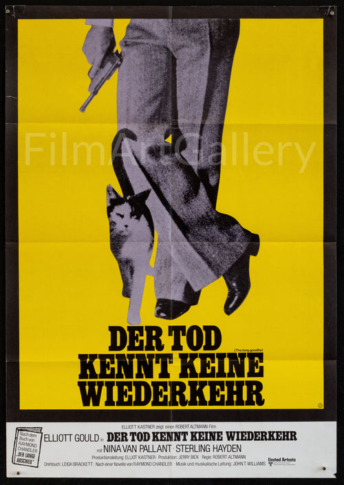 The Long Goodbye Original Vintage Movie Poster