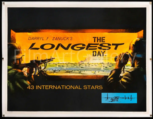 The Longest Day Original Vintage Movie Poster