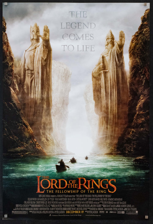 The Lord of the Rings: The Fellowship of the Ring Original Vintage Movie Poster