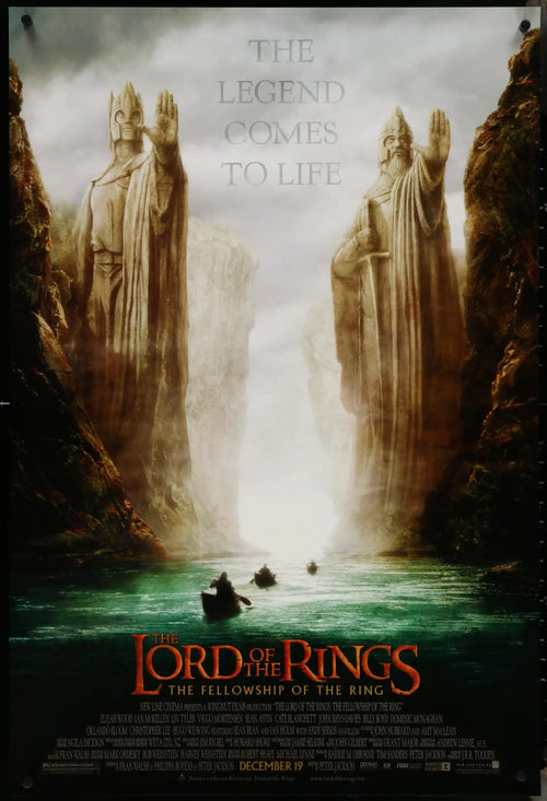 The Lord of the Rings: The Fellowship of the Ring Original Vintage Movie Poster