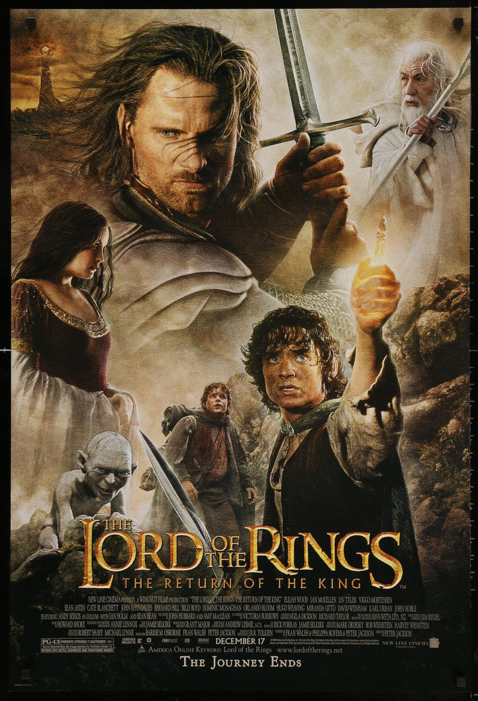 The Lord of the Rings: The Return of the King Original Vintage Movie Poster