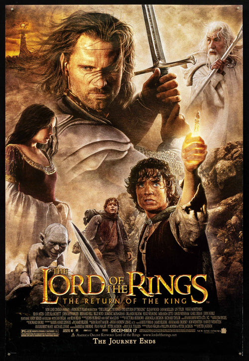 The Lord of the Rings: The Return of the King Original Vintage Movie Poster