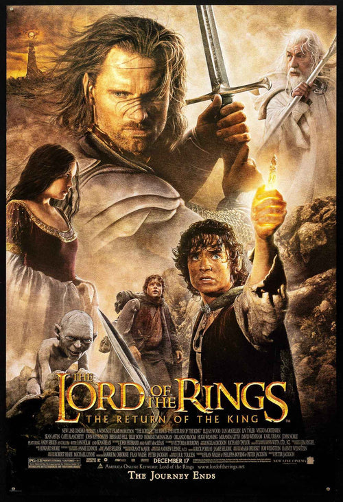 The Lord of the Rings: The Return of the King Original Vintage Movie Poster