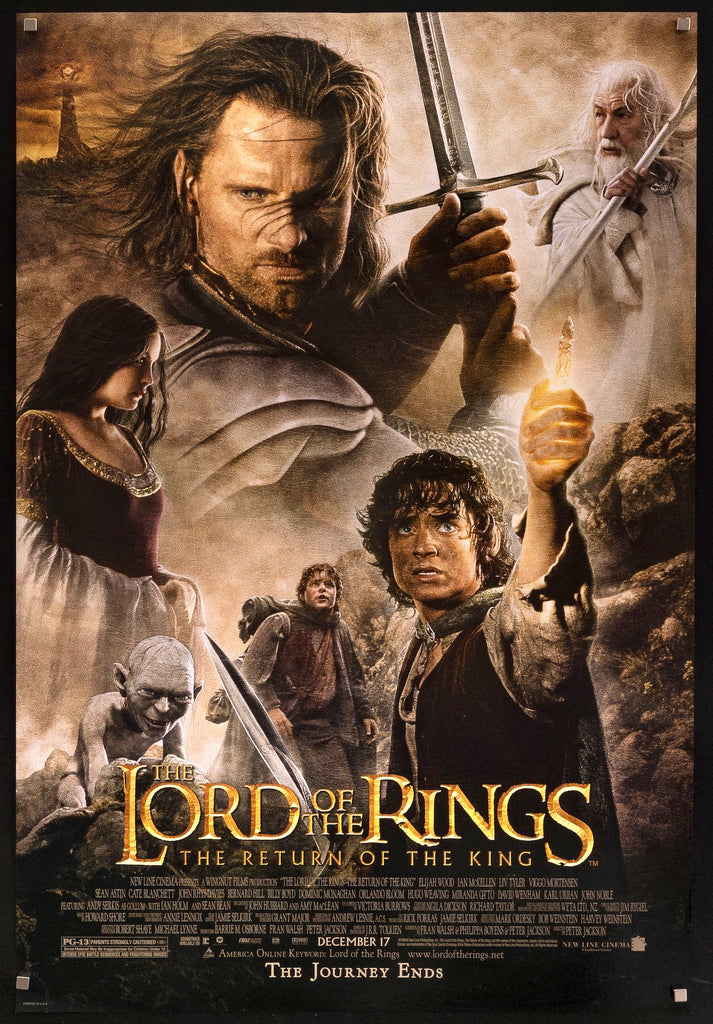 The Lord of the Rings: The Return of the King Original Vintage Movie Poster