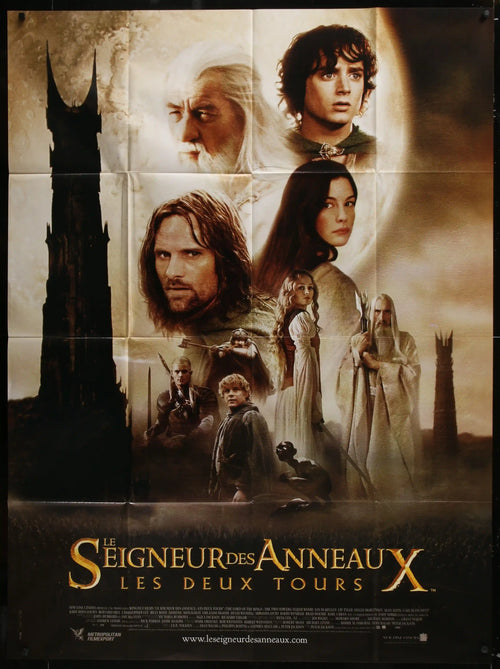 The Lord of the Rings: The Two Towers Original Vintage Movie Poster