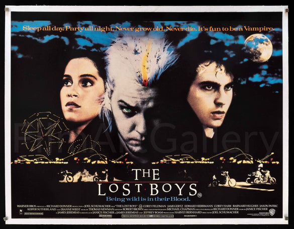 The Lost Boys Original Vintage Movie Poster