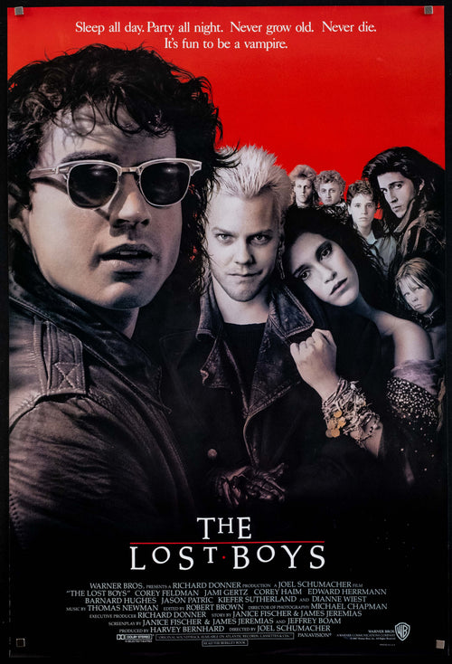 The Lost Boys Original Vintage Movie Poster