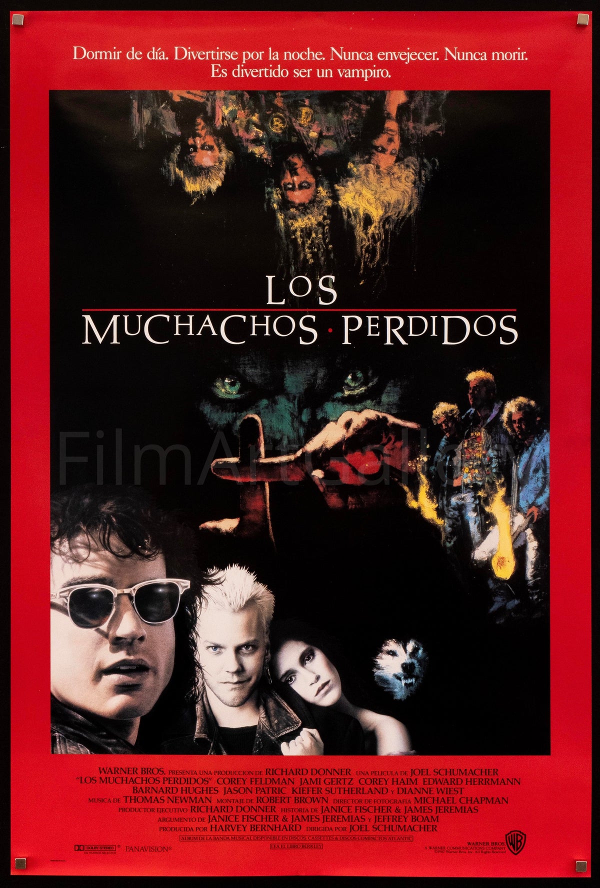 The Lost Boys Original Vintage Movie Poster
