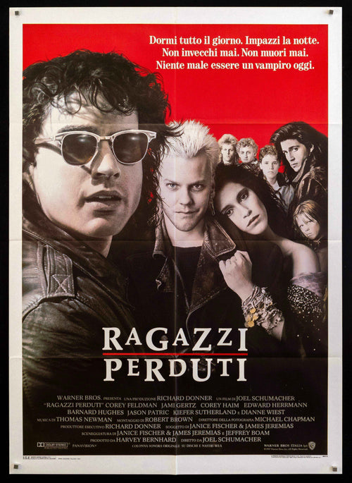 The Lost Boys Original Vintage Movie Poster