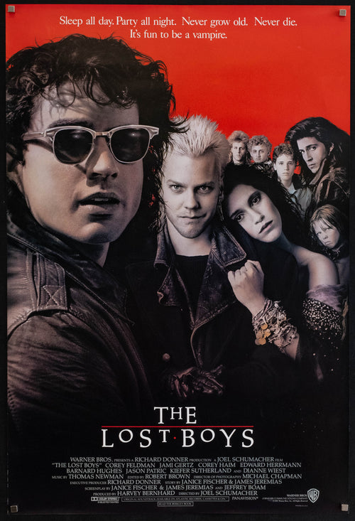 The Lost Boys Original Vintage Movie Poster