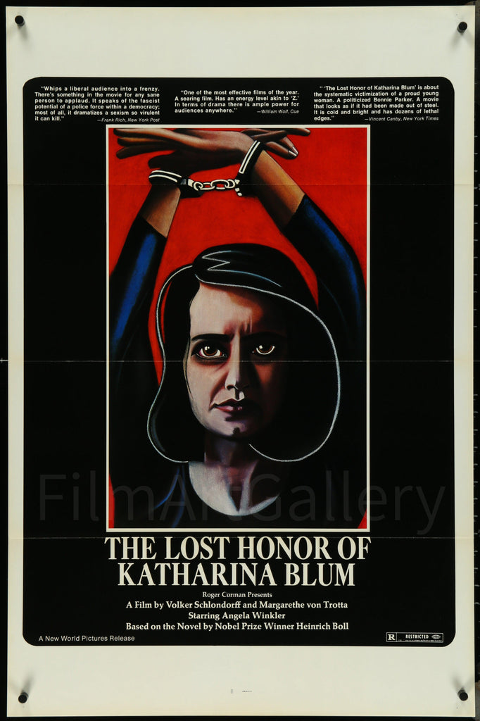 The Lost Honor of Katharina Blum Original Vintage Movie Poster