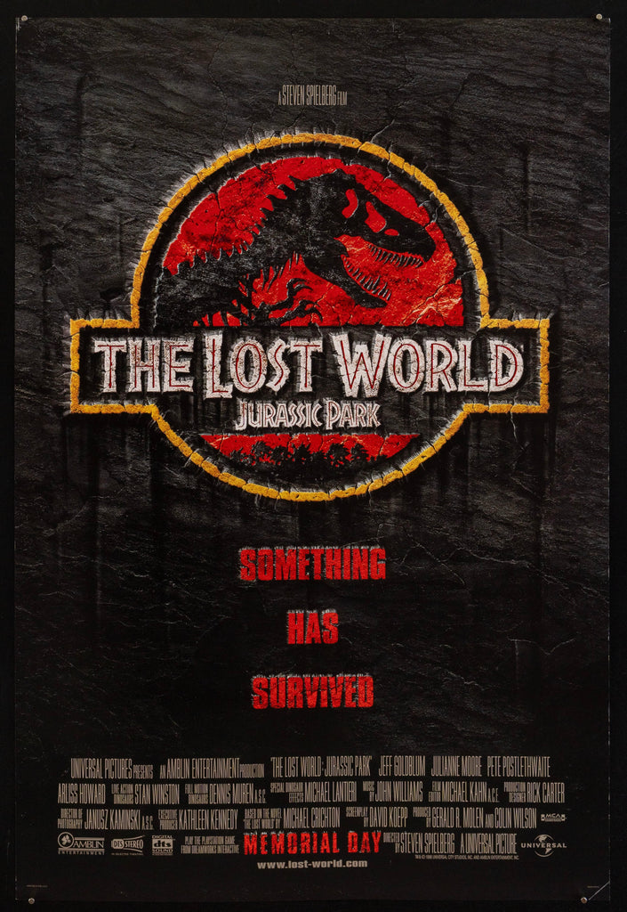 The Lost World Jurassic Park Movie Poster 1997 Sheet (27x41)