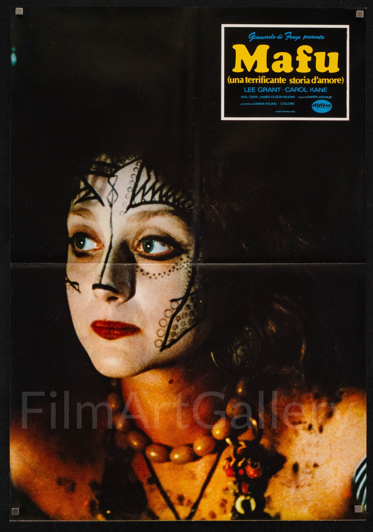 The Mafu Cage Original Vintage Movie Poster