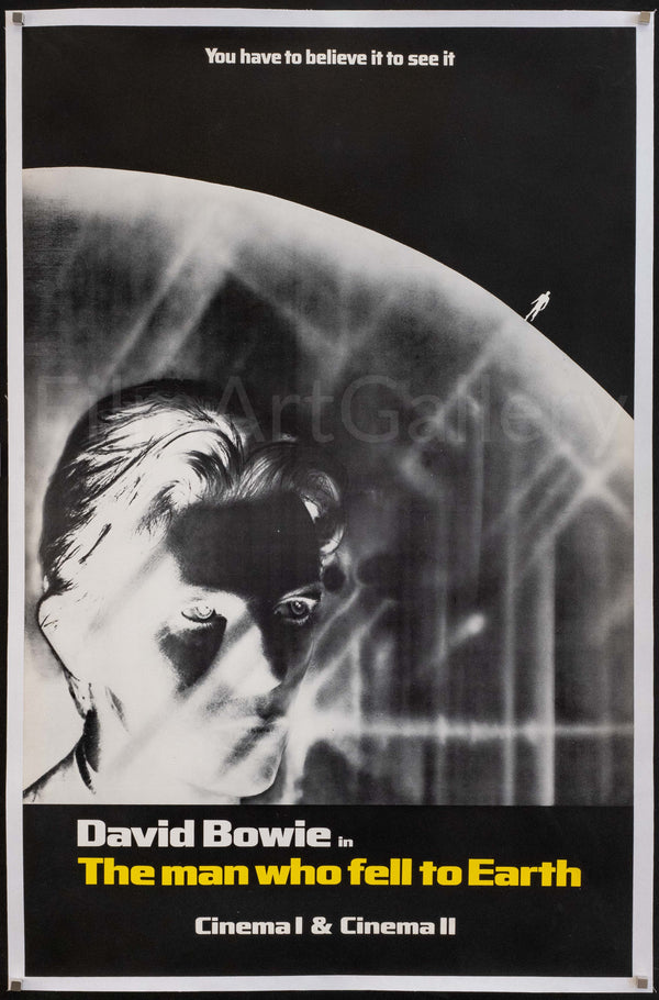 The Man Who Fell to Earth Original Vintage Movie Poster