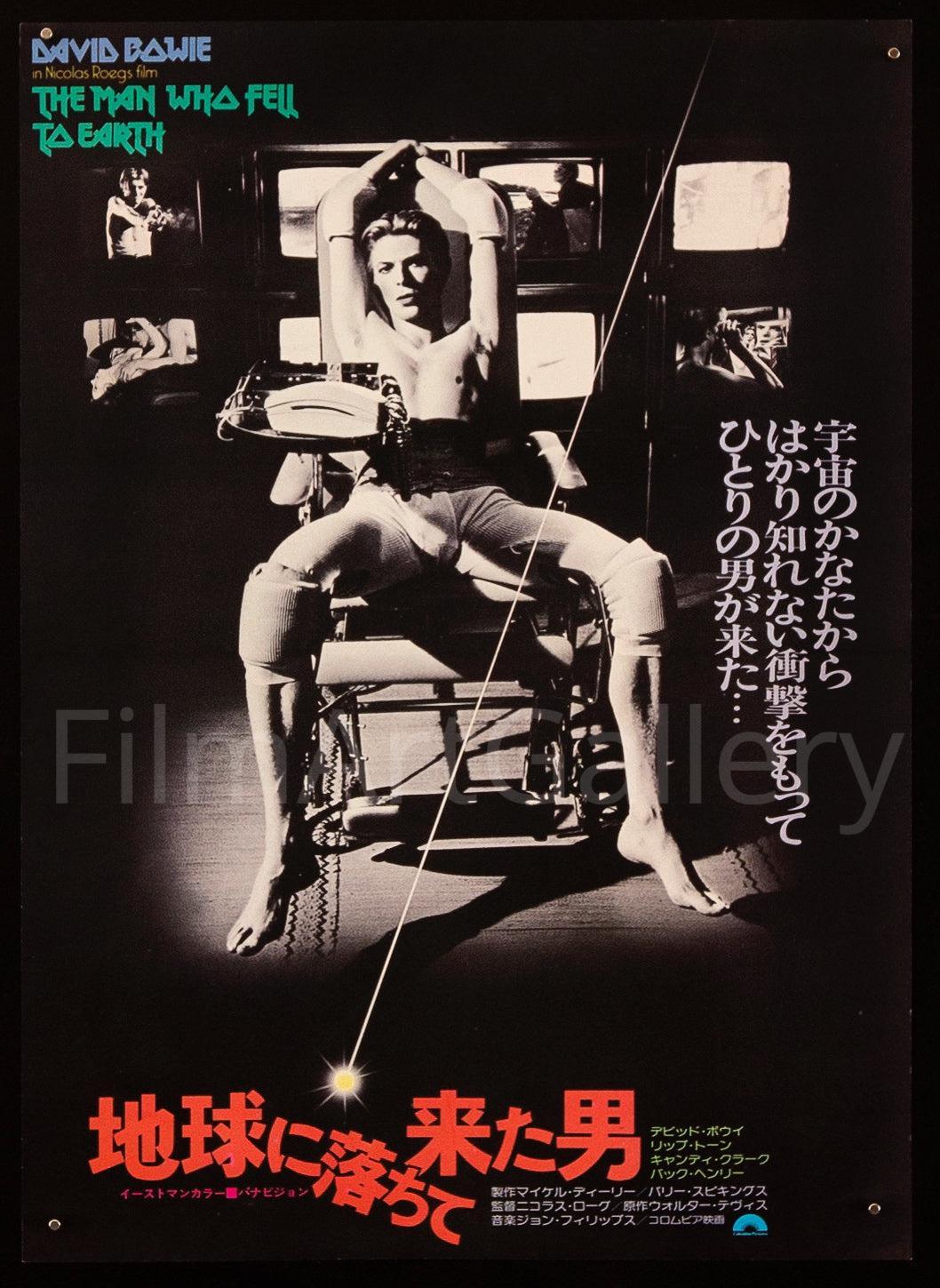 The Man Who Fell to Earth Original Vintage Movie Poster