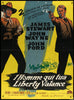The Man Who Shot Liberty Valance Original Vintage Movie Poster