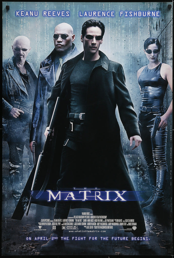 The Matrix Original Vintage Movie Poster