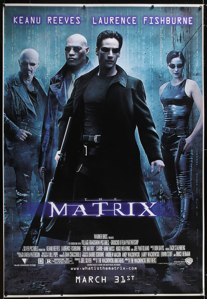 The Matrix Original Vintage Movie Poster