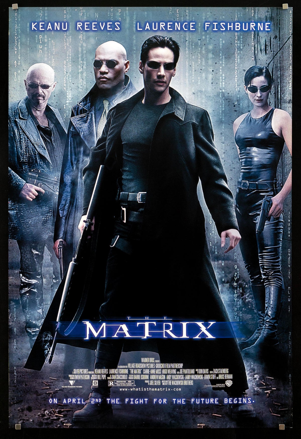 The Matrix Original Vintage Movie Poster