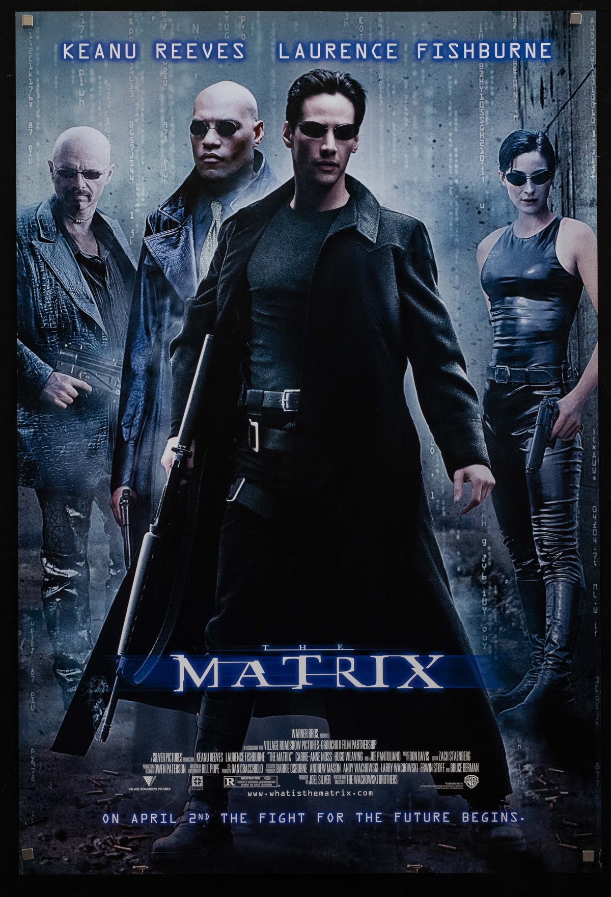 The Matrix Original Vintage Movie Poster