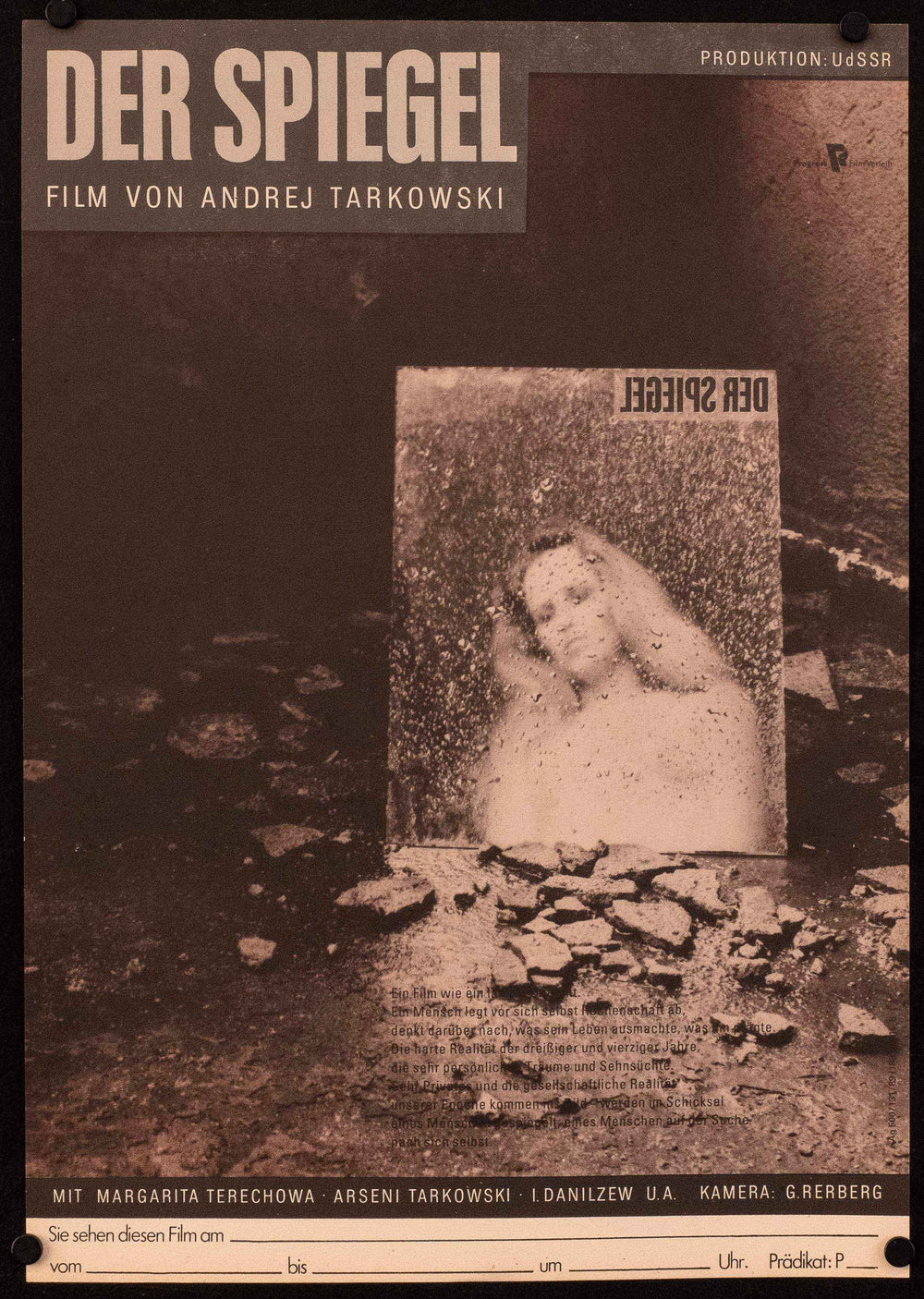 The Mirror Original Vintage Movie Poster