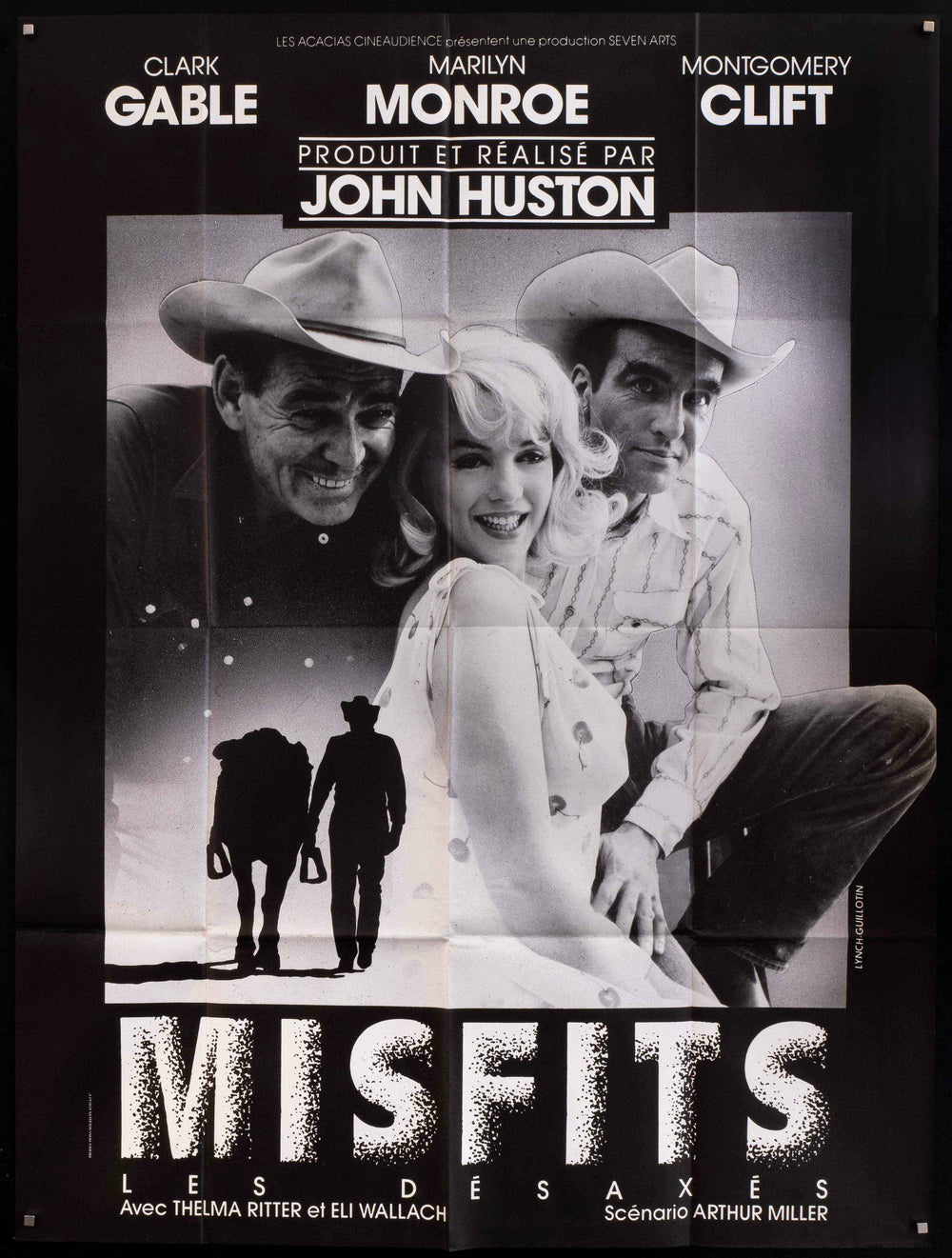 The Misfits Original Vintage Movie Poster